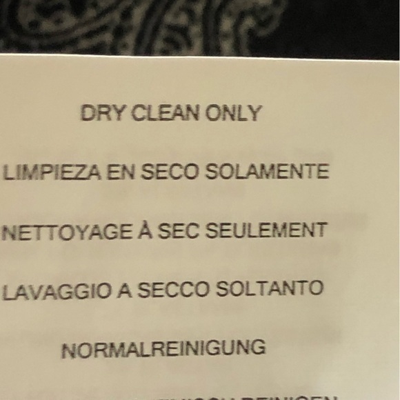 Michael Michael Kors Paisley Foil Long Sleeve Flounce Dress Size 2X - Picture 11 of 14